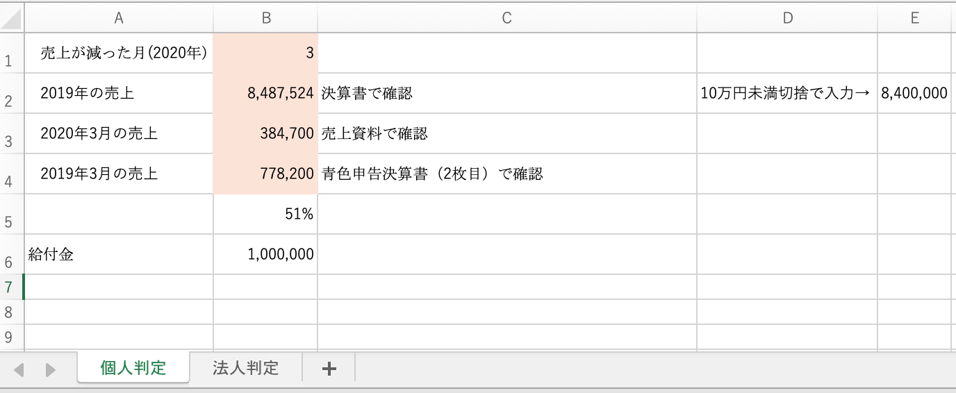 書類 持続 化 給付 必要 金 法人