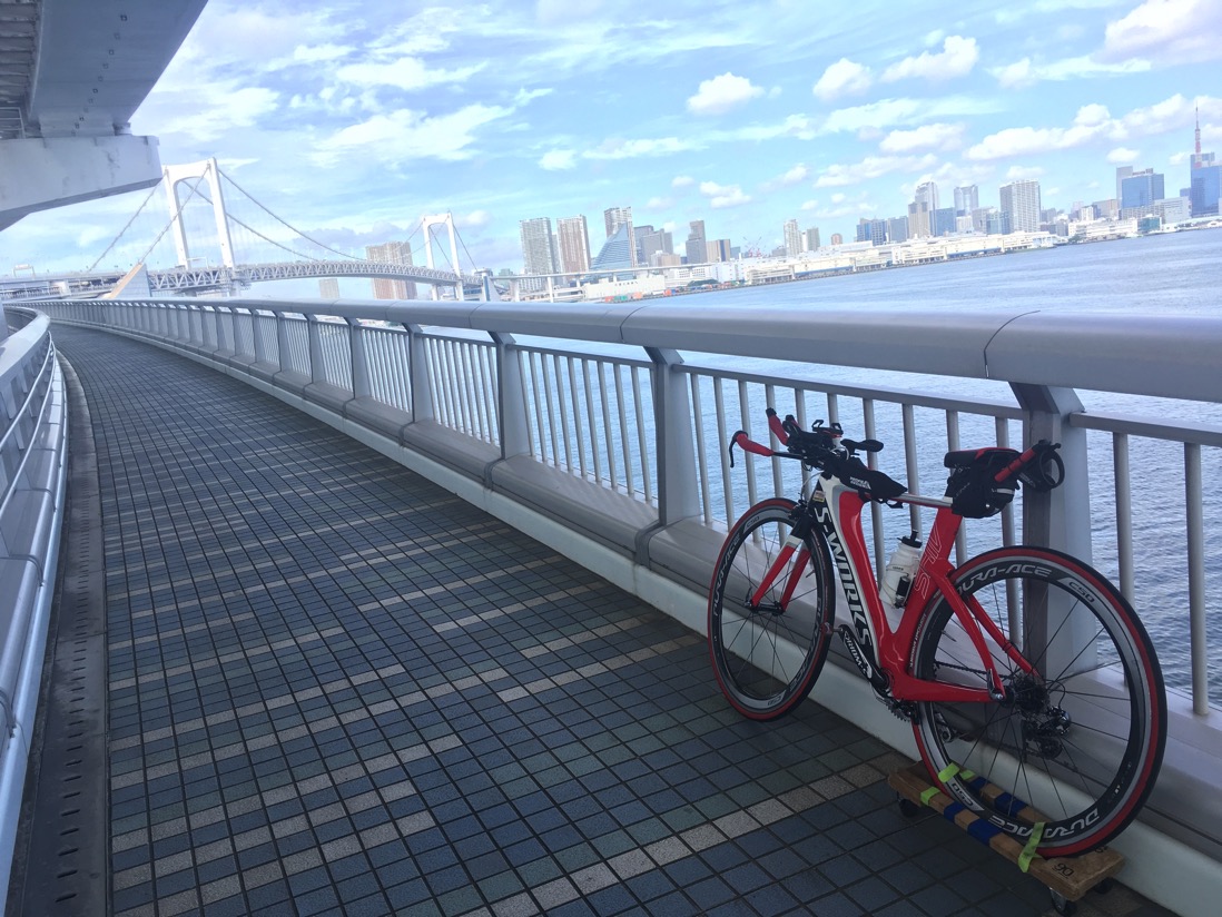 お台場へ自転車で行く方法 レインボーブリッジは押して渡る Ex It